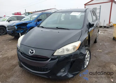 2012 Mazda Mazda5 Touring z USA, uszkodzony, nr VIN JM1CW2CL5C0141423